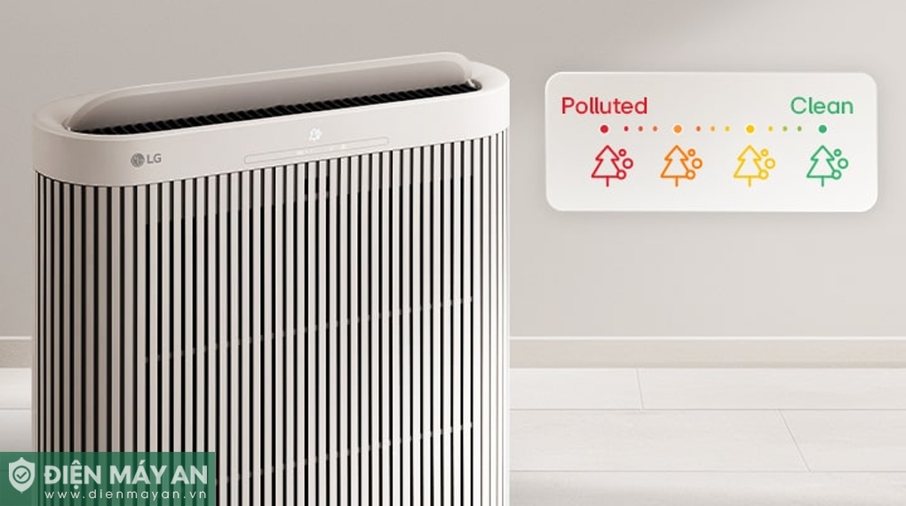 Máy lọc không khí LG PuriCare Wallfit W60GLGG0.ABAE 43W